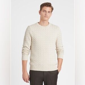 Banana Republic • Supima Cotton Sweater - Cream